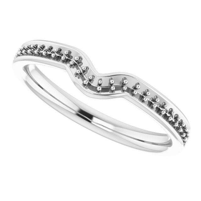 Band Mounting for 7 mm Round Ring view 5