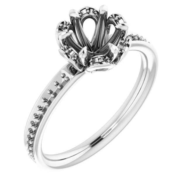 Halo-Style Engagement Ring