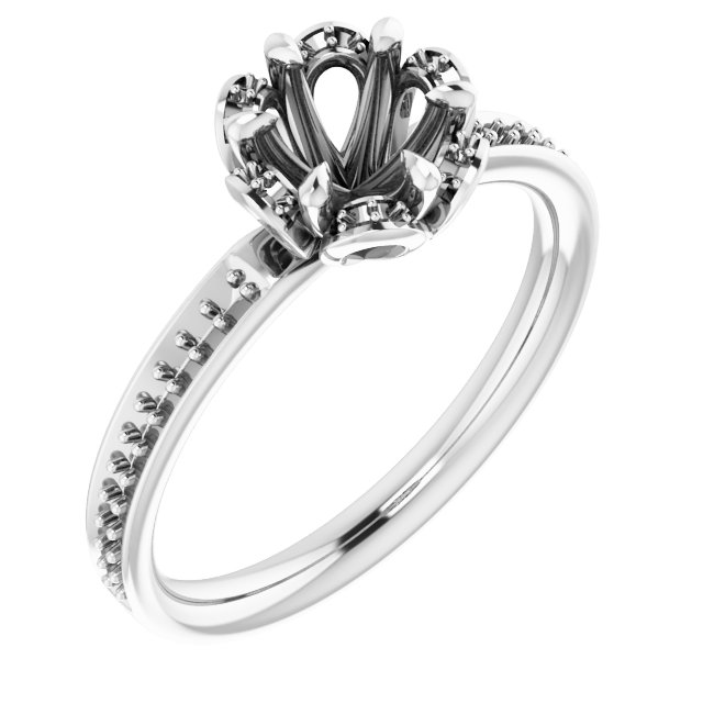 Halo-Style Engagement Ring
