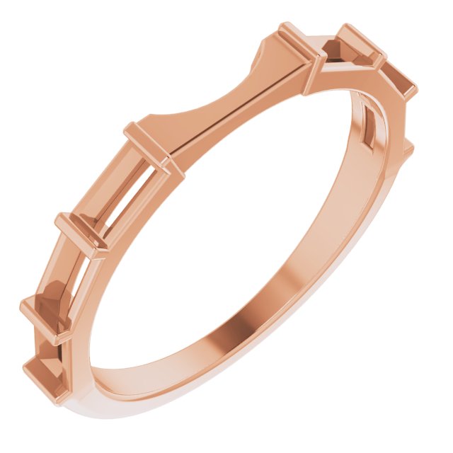 Bezel-Set Accented Engagement Ring or Band