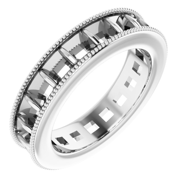 Milgrain Edge Eternity Band