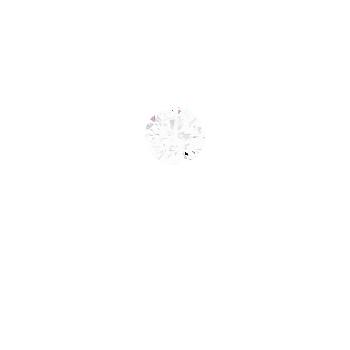 1/2 CT Lab-Grown Diamond Criss-Cross Ring view 5
