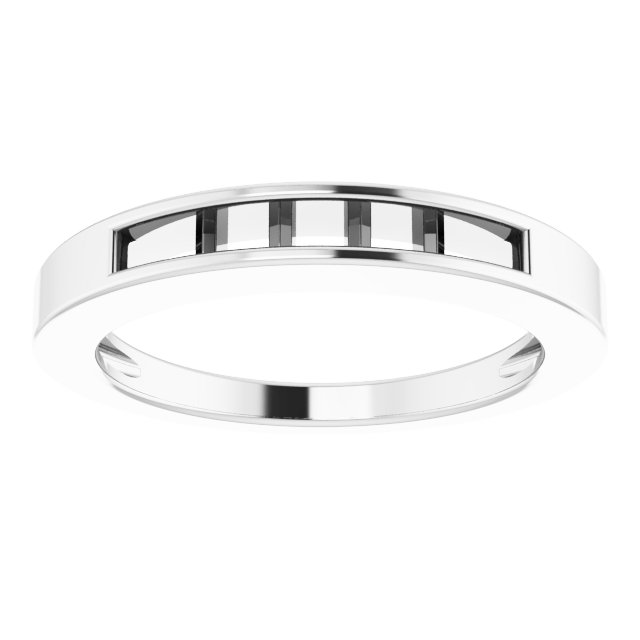 14K White 1/4 CTW Diamond Anniversary Band