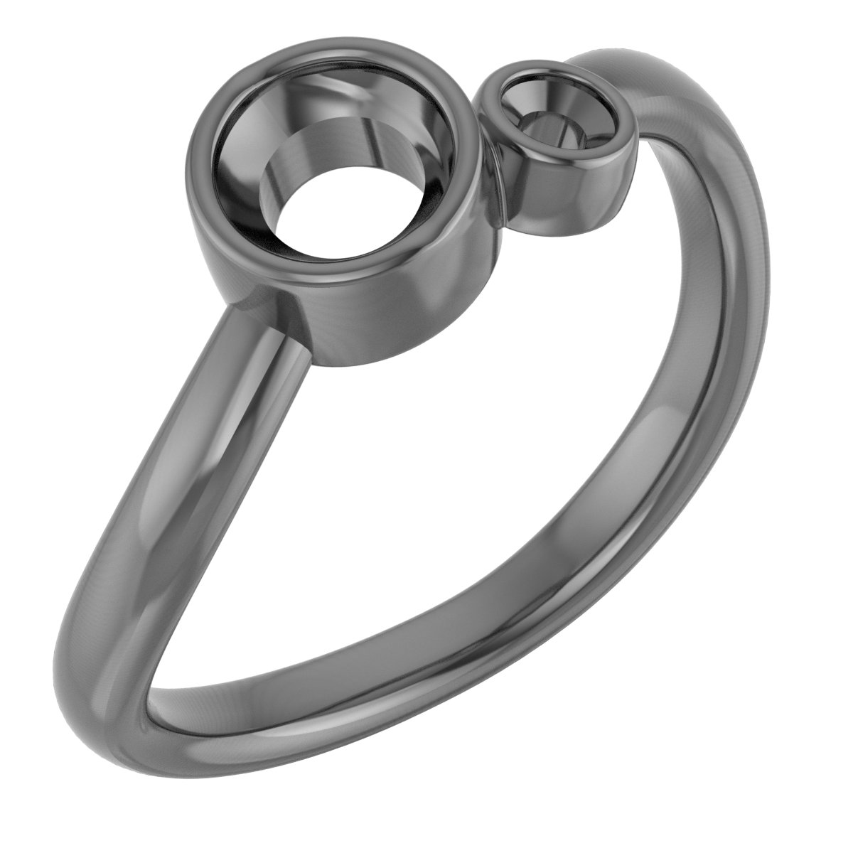 Platinum 5 mm Round Chatham Lab Created Ruby and .06 CT Diamond Ring Ref. 14781534