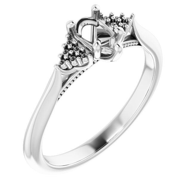 14k White Gold