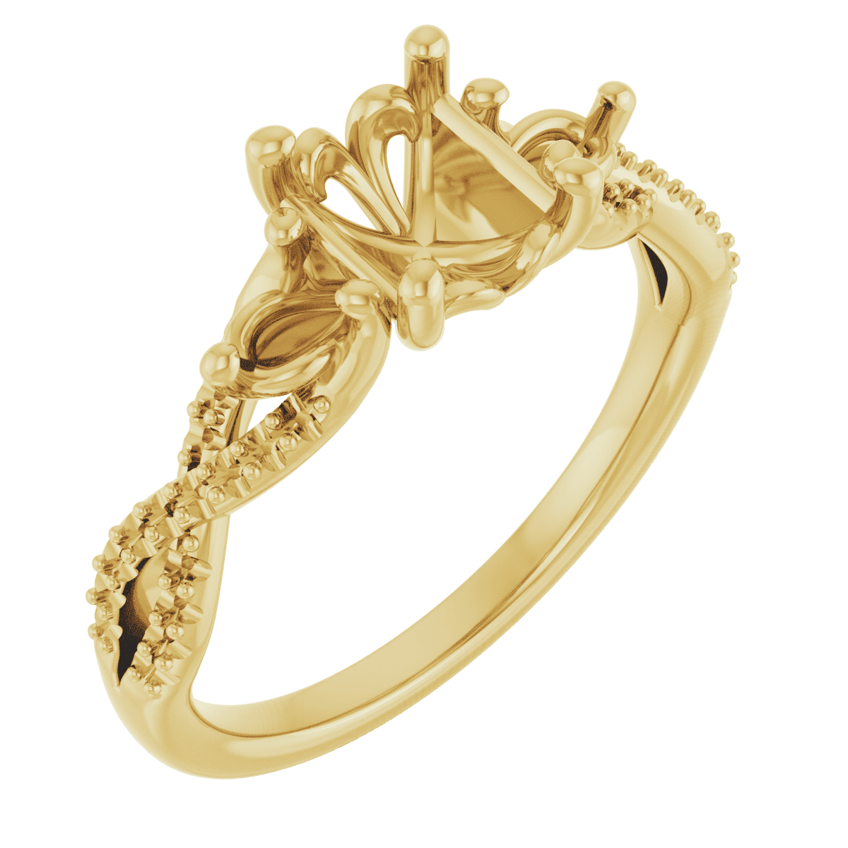 three stone engagement ring