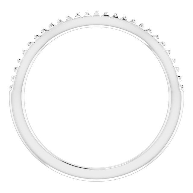 Band Mounting for 7x7 mm Heart Ring view 2