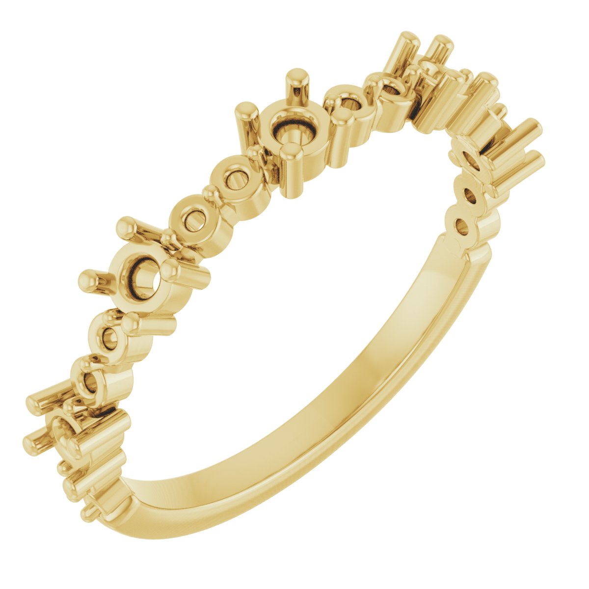 Accented Stackable Ring