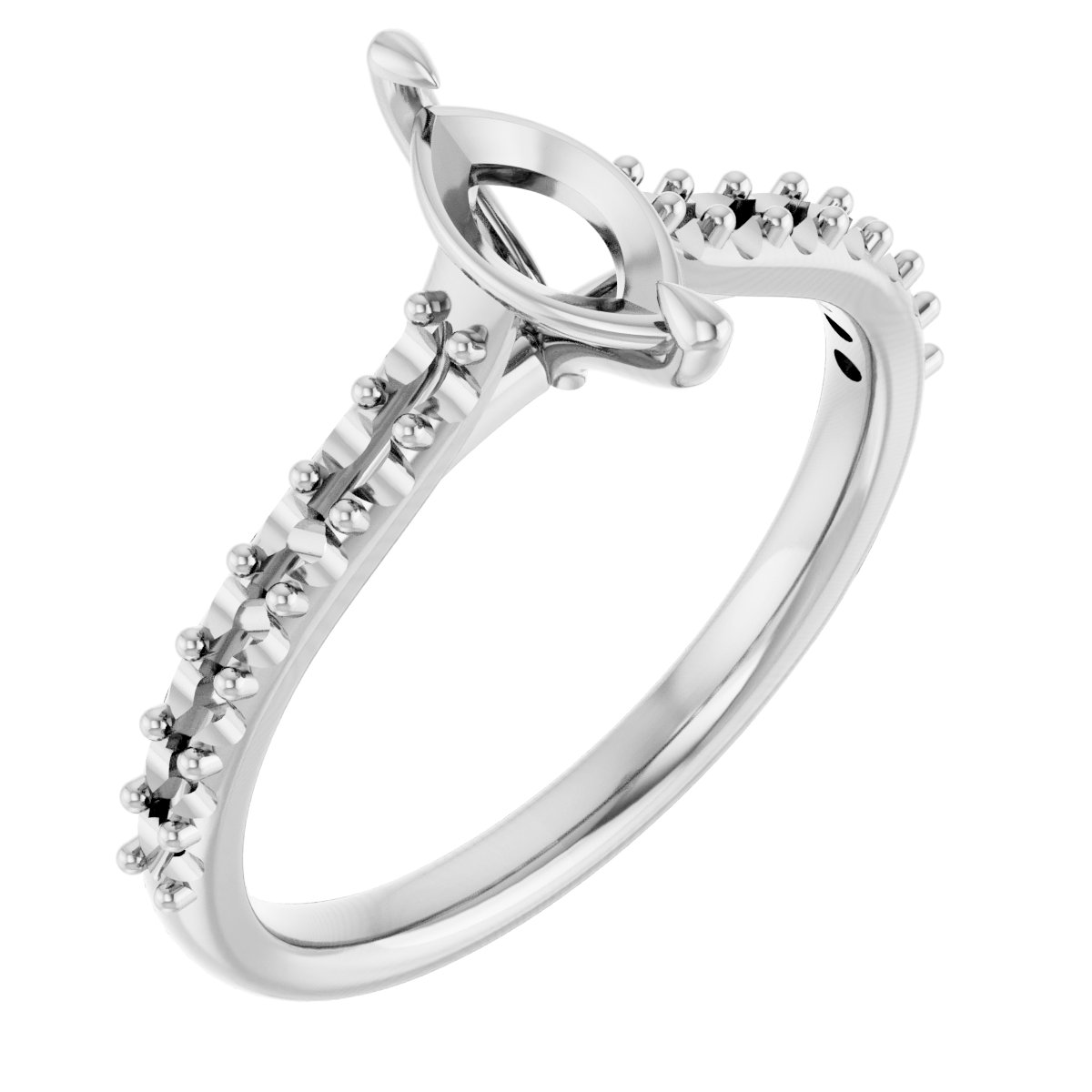 14k White Gold