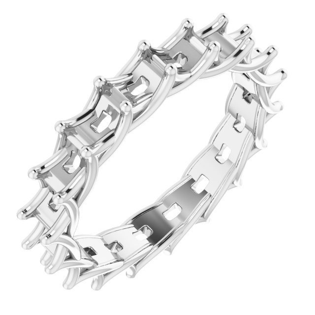 Woven-Design Eternity Band
