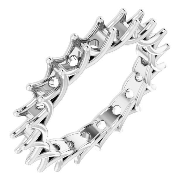 Woven-Design Eternity Band