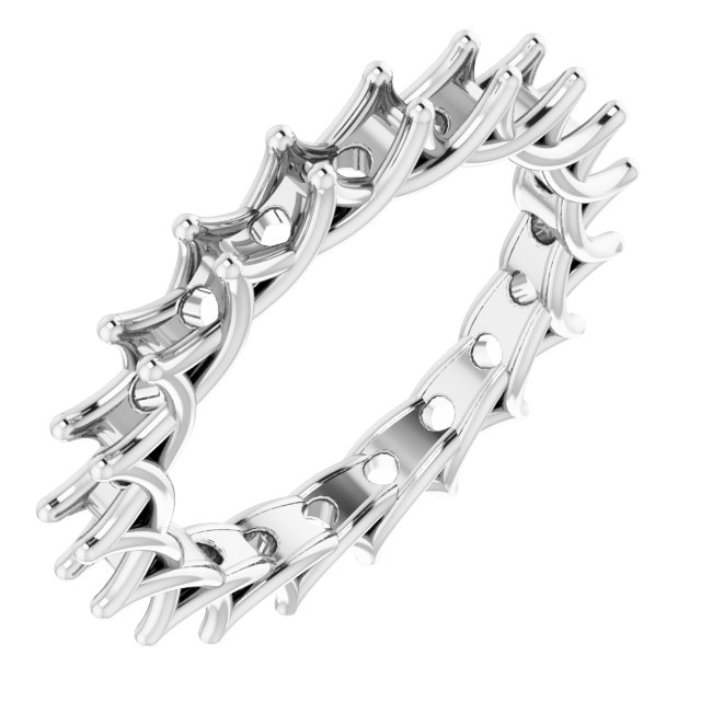 Woven-Design Eternity Band