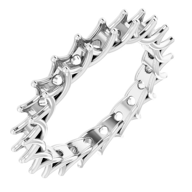 Woven-Design Eternity Band