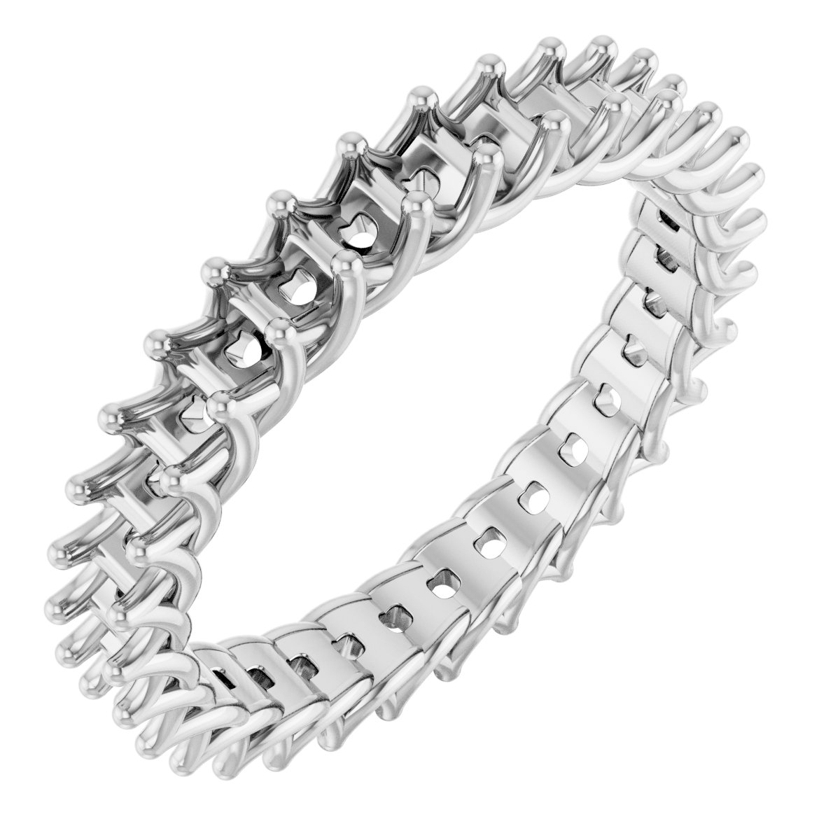 14K White 1.50 CTW Diamond Eternity Band Ref 14967729