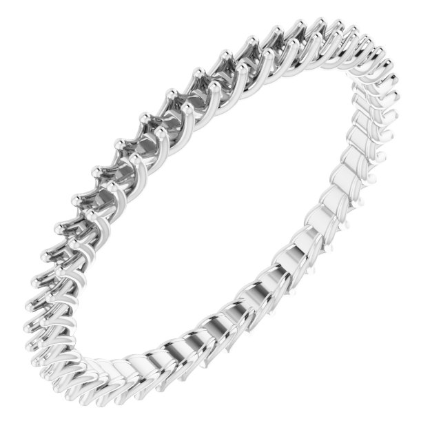 Woven-Design Eternity Band