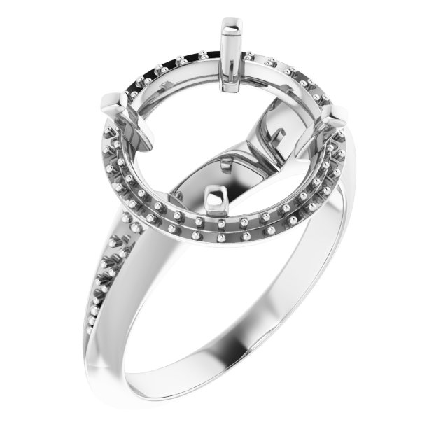 Halo-Style Engagement Ring