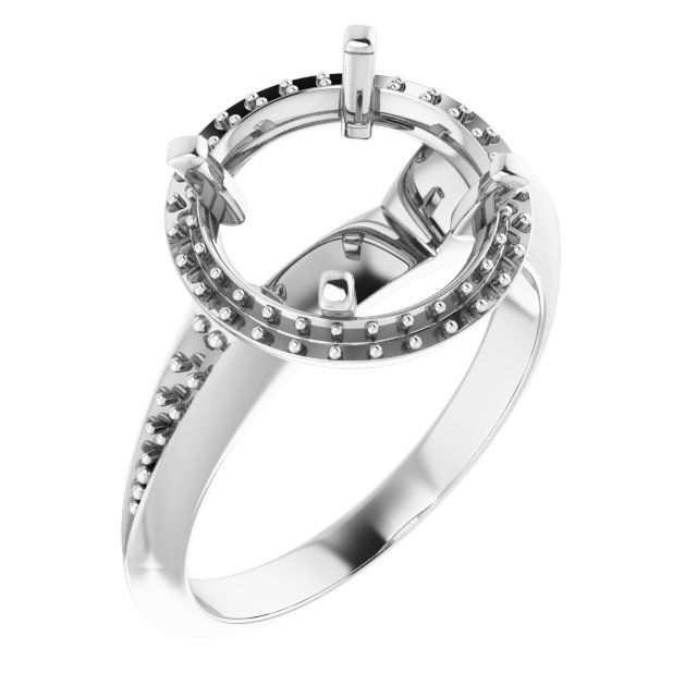 Halo-Style Engagement Ring