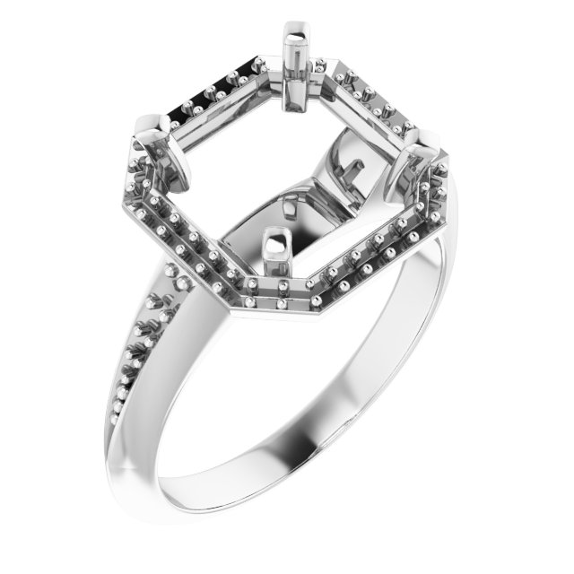 Halo-Style Engagement Ring
