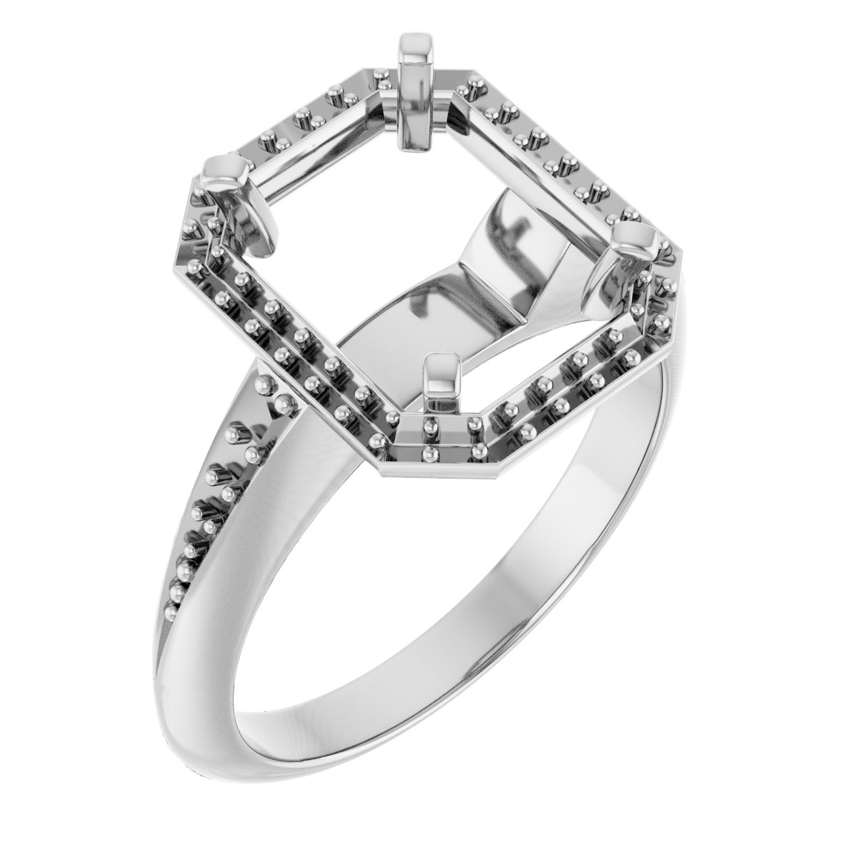 Halo-Style Engagement Ring