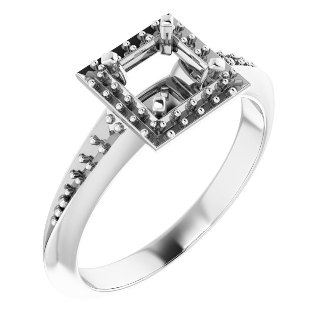 Halo-Style Engagement Ring