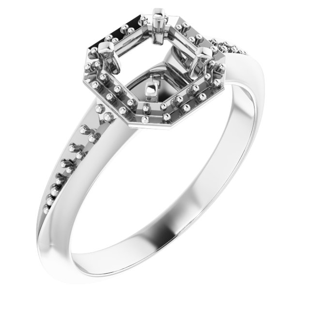 14k White Gold