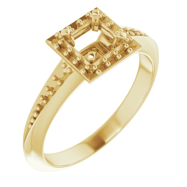 14k Yellow Gold