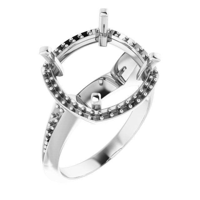 Halo-Style Engagement Ring