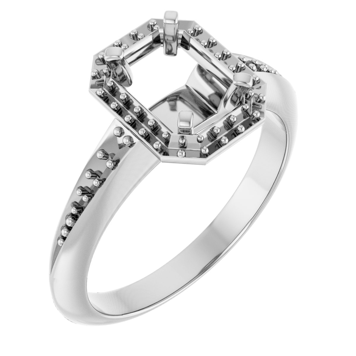 Halo-Style Engagement Ring