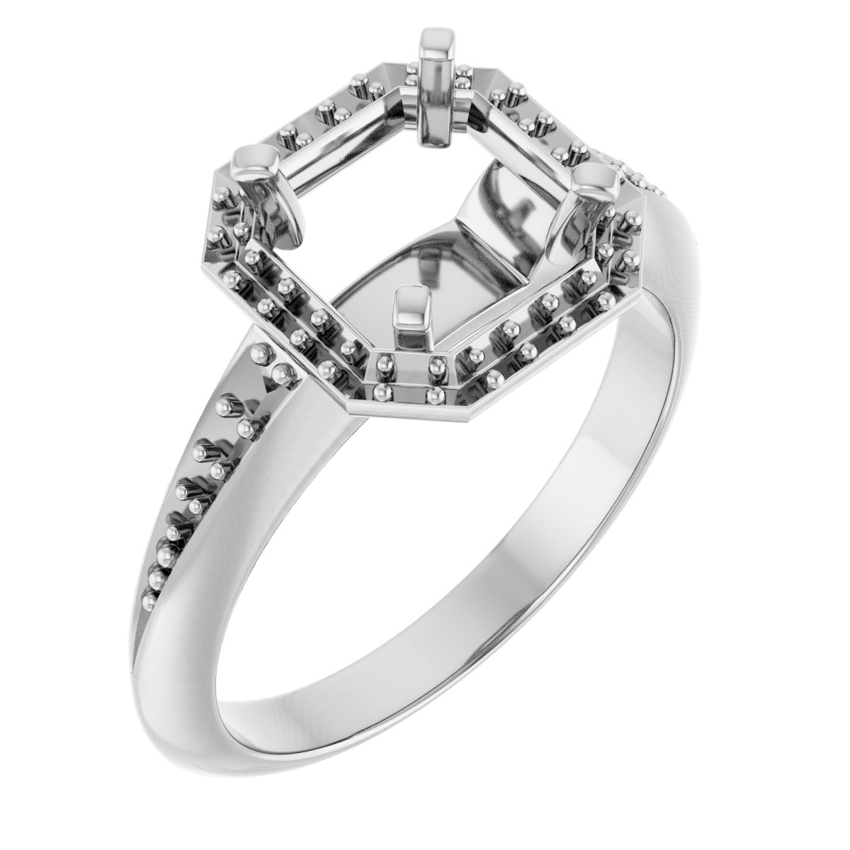 Halo-Style Engagement Ring