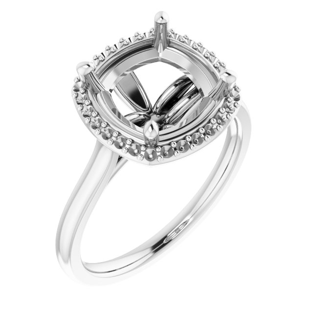 Halo-Style Engagement Ring