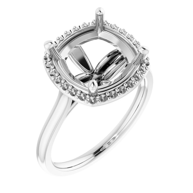 Halo-Style Engagement Ring