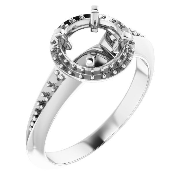 Halo-Style Engagement Ring