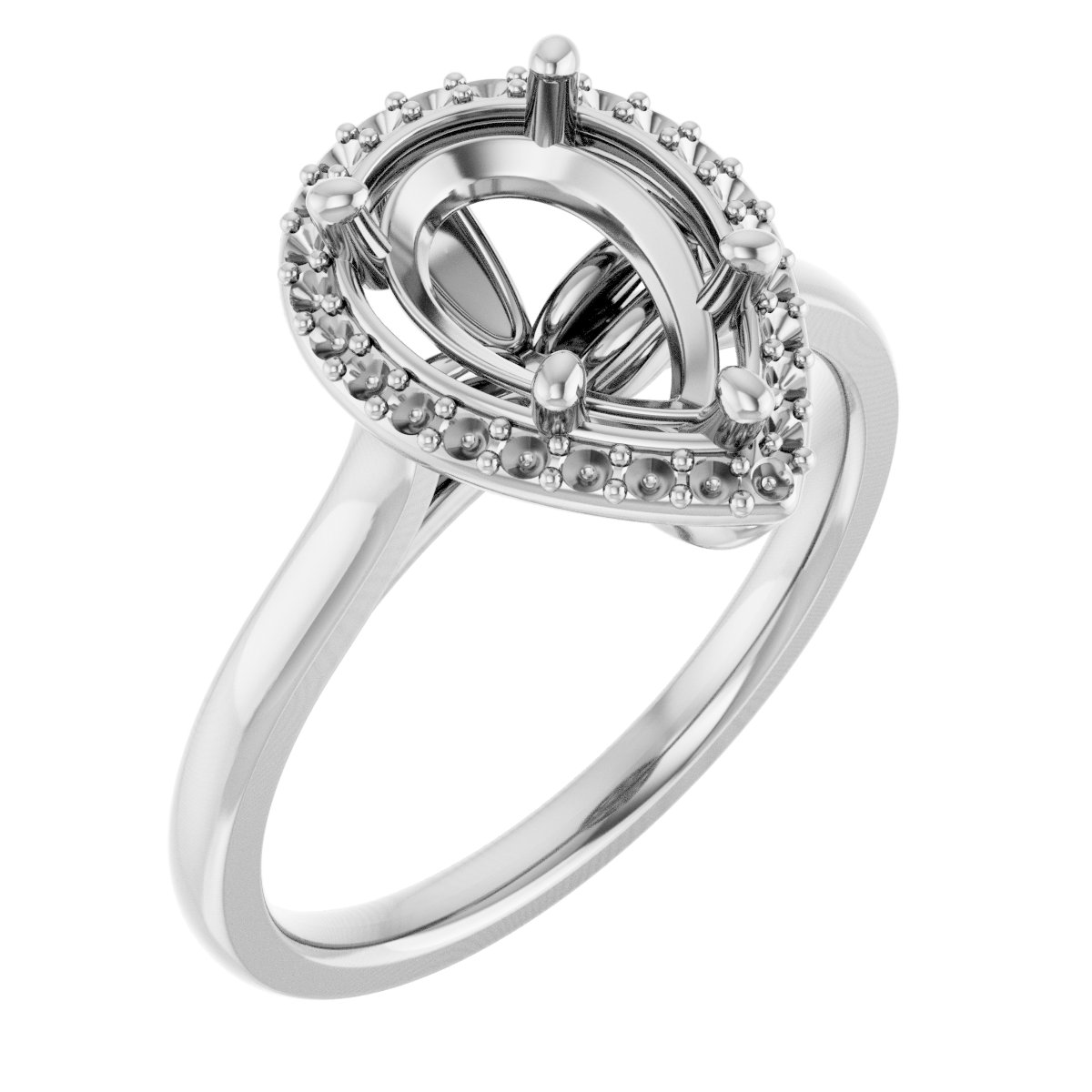 Halo-Style Engagement Ring