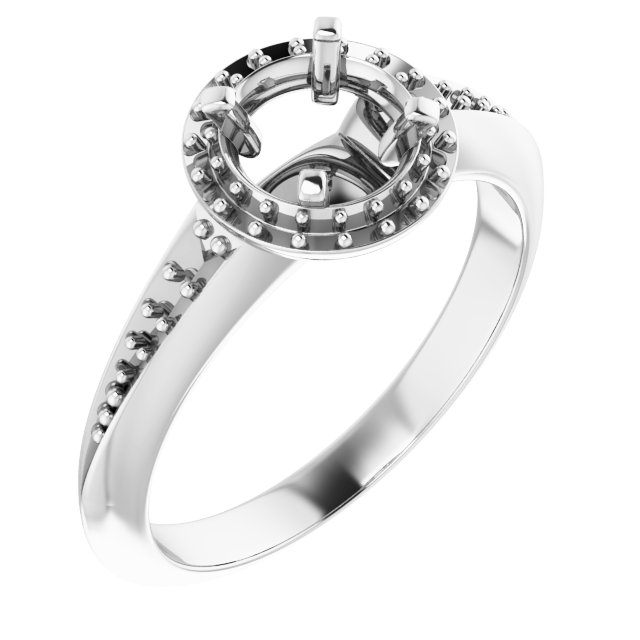 Halo-Style Engagement Ring