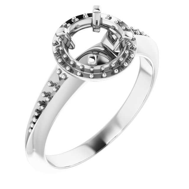 Halo-Style Engagement Ring