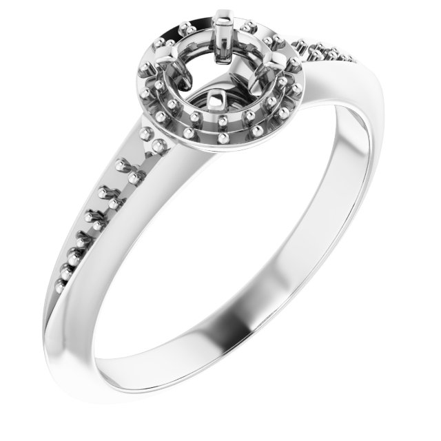 Halo-Style Engagement Ring