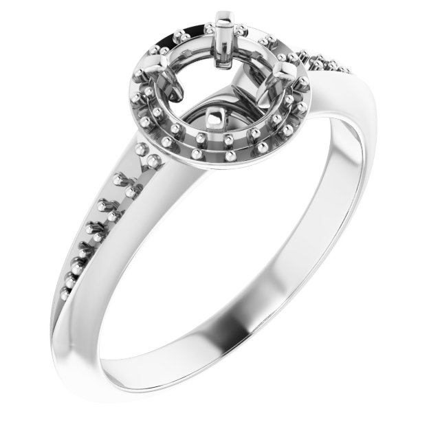 Halo-Style Engagement Ring