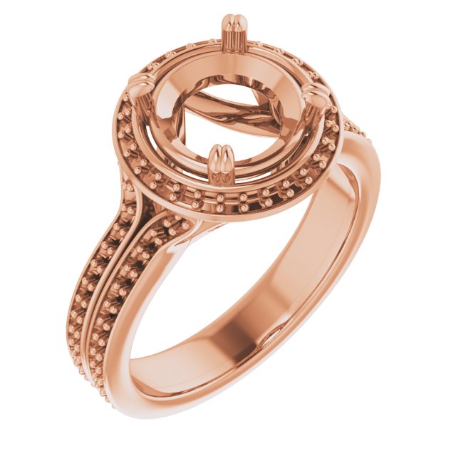 Halo-Style Engagement Ring