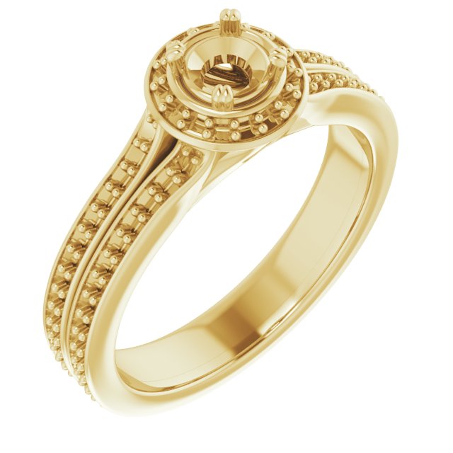 Halo-Style Engagement Ring