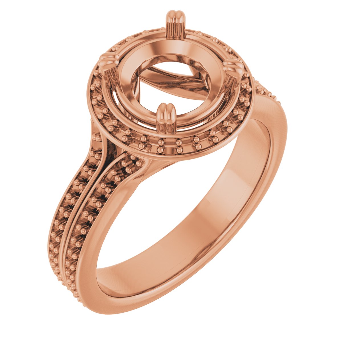 Halo-Style Engagement Ring