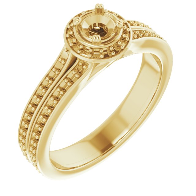 14k Yellow Gold