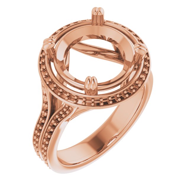 Halo-Style Engagement Ring