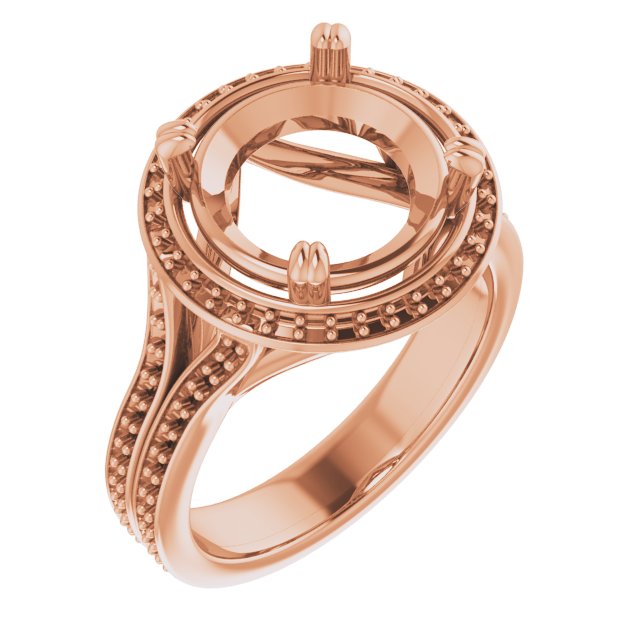 Halo-Style Engagement Ring