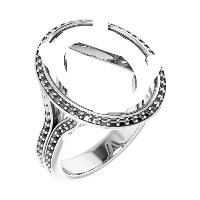 Halo-Style Engagement Ring