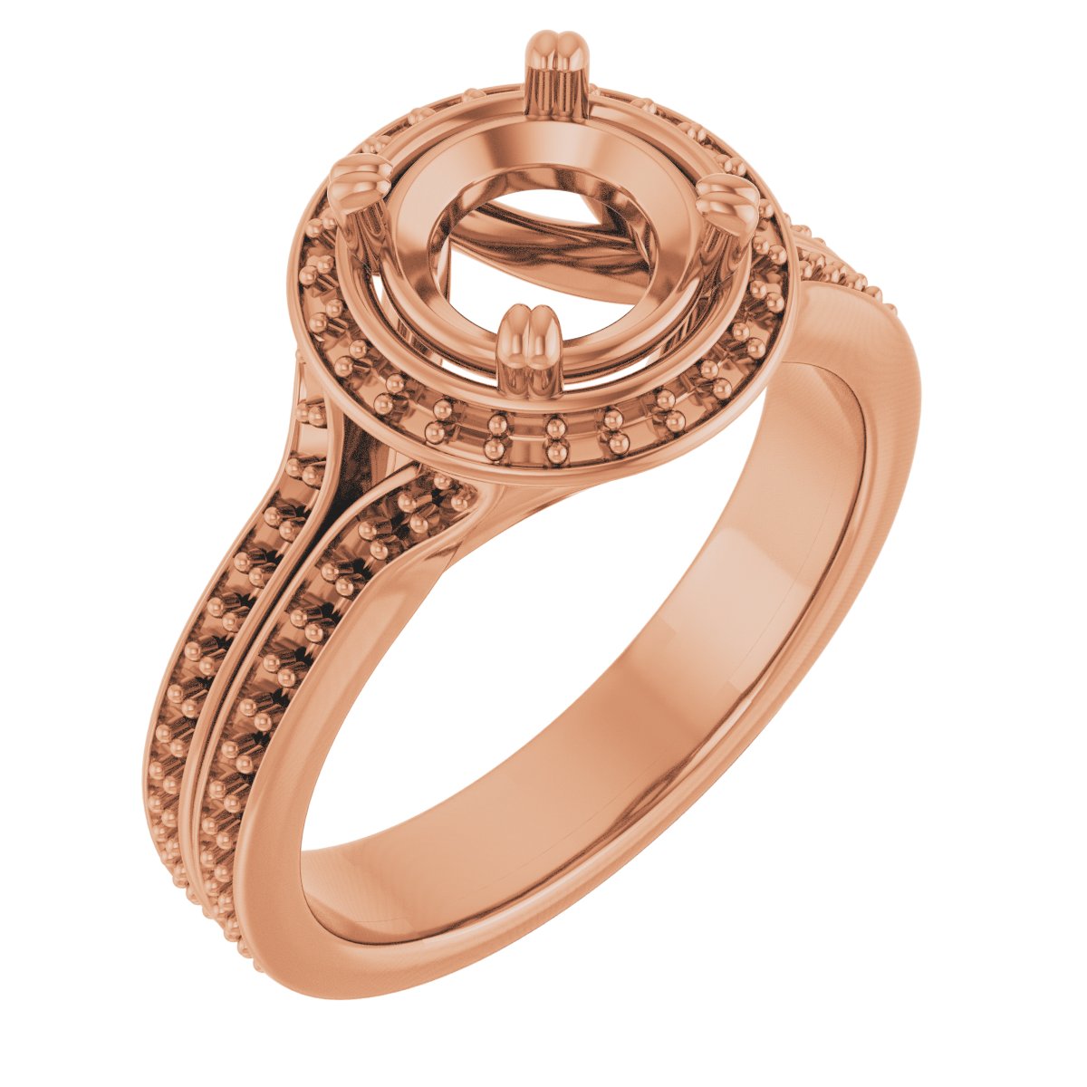 Halo-Style Engagement Ring