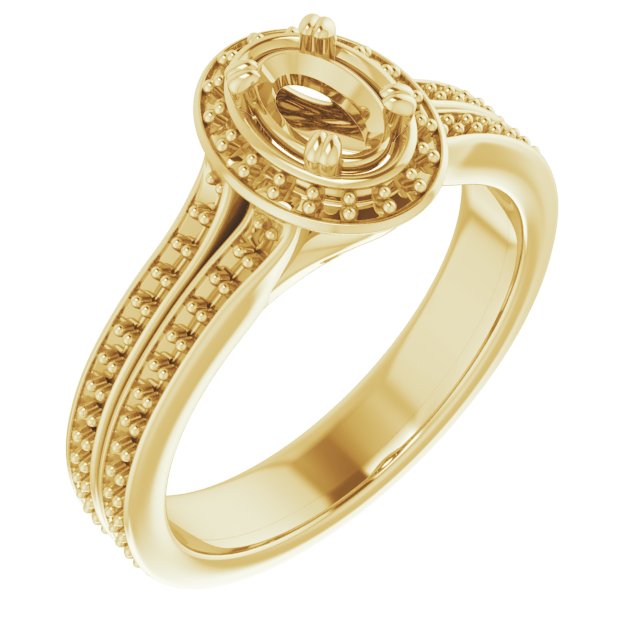 Halo-Style Engagement Ring