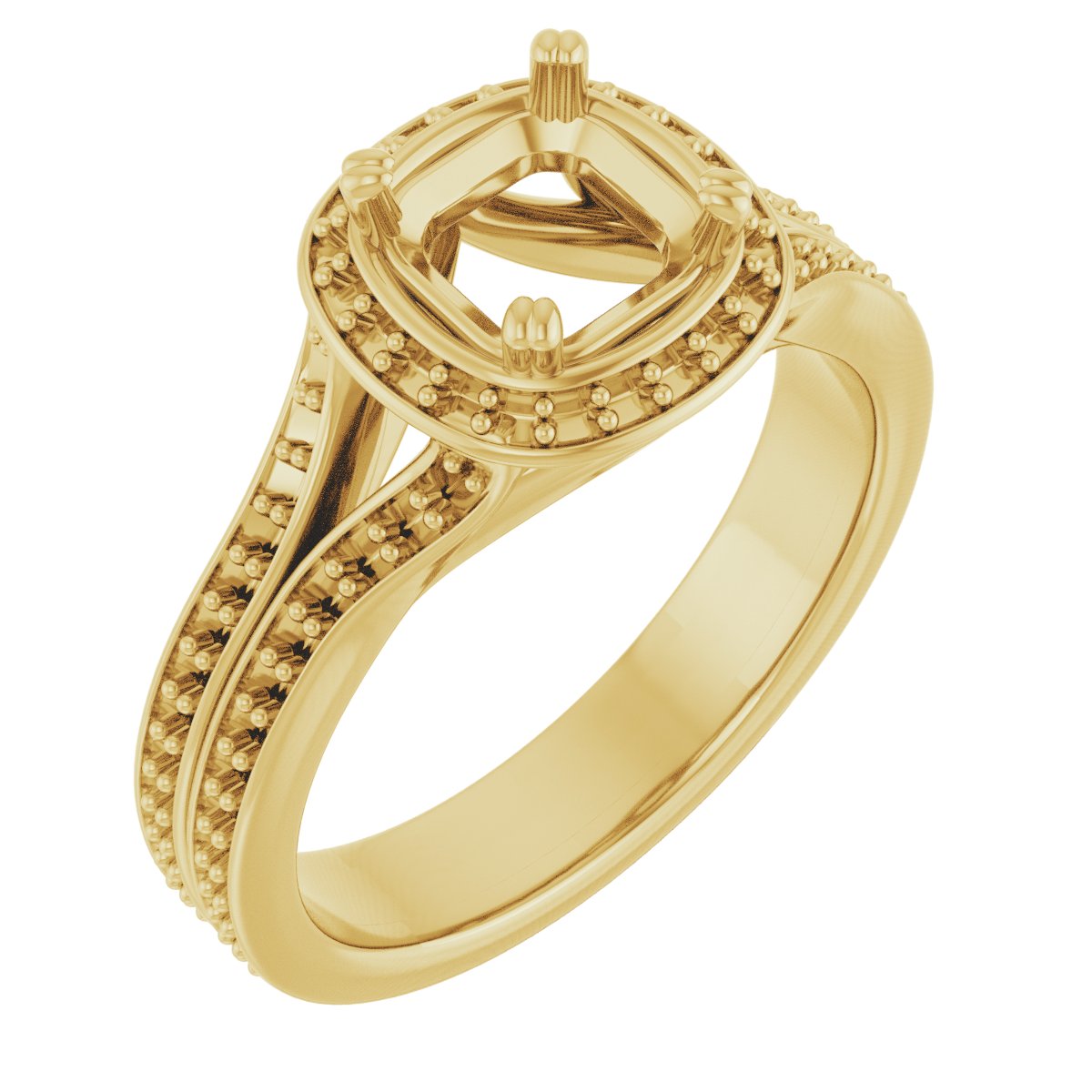 Halo-Style Engagement Ring