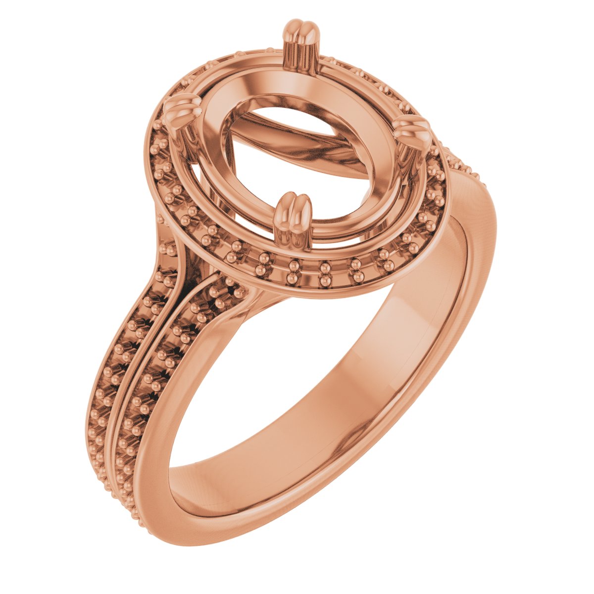 Halo-Style Engagement Ring