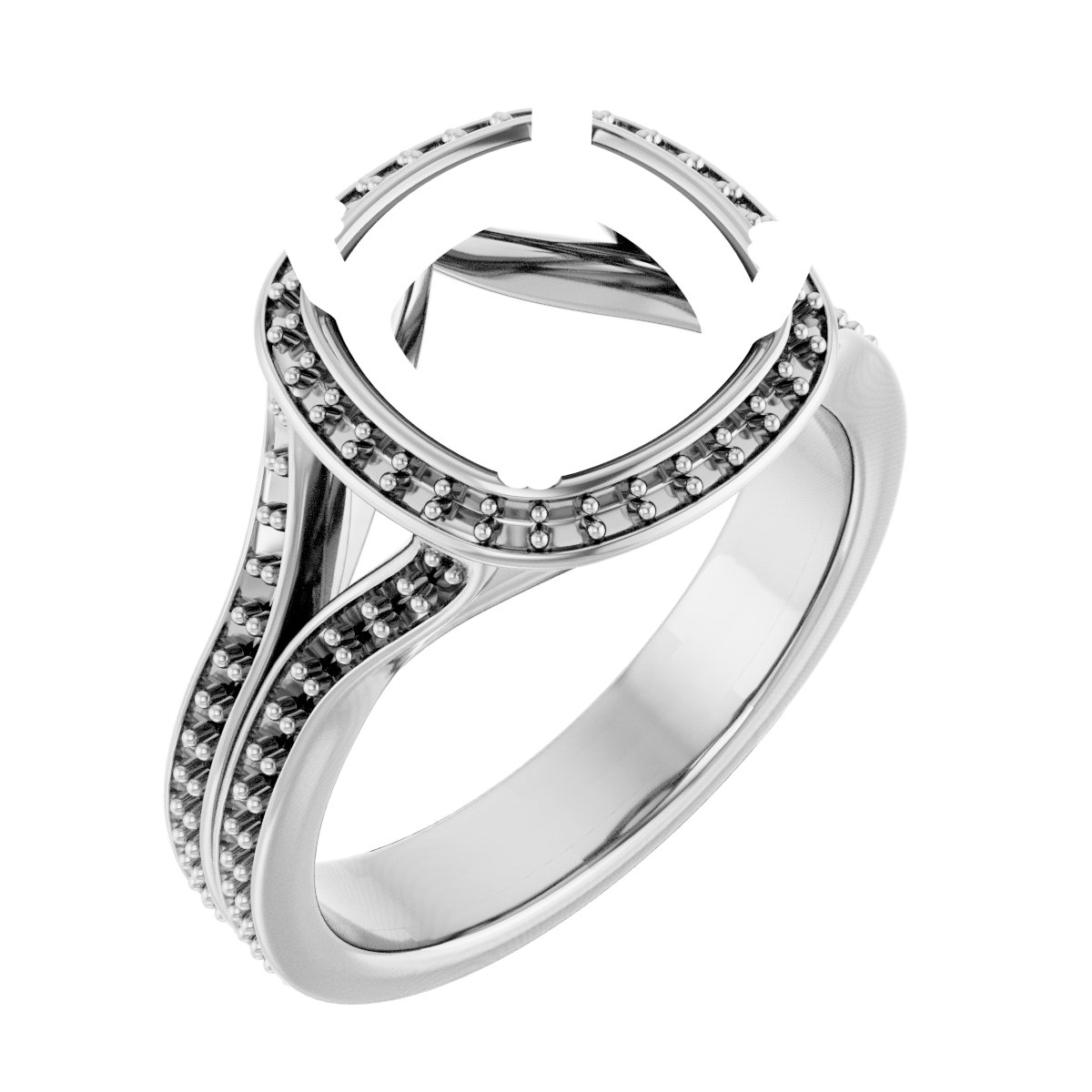Halo-Style Engagement Ring