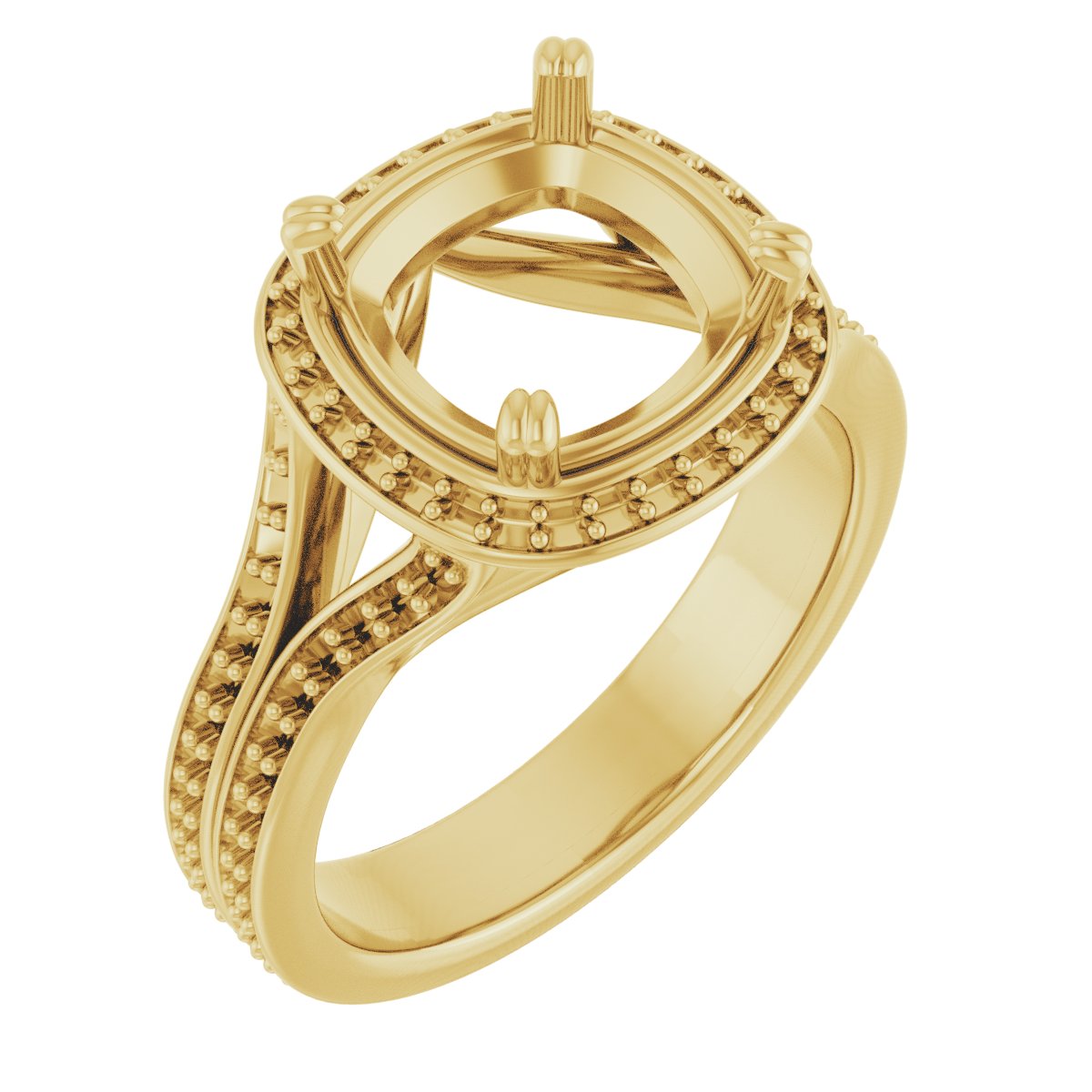 Halo-Style Engagement Ring